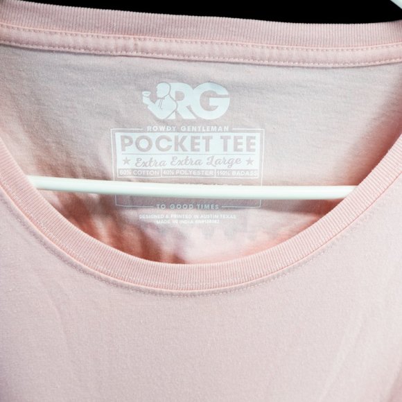 Rowdy Gentleman t shirt Pocket Tee XXL George W Bush Stamp Shirt - Picture 4 of 5